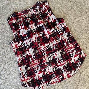 Sleeveless Talbots shell size 4